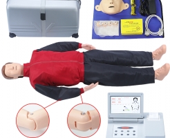 大屏幕液晶彩显高级电脑心肺复苏模拟人