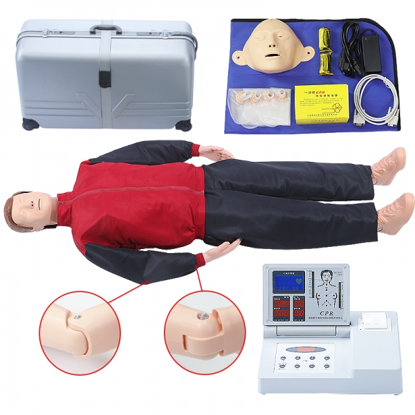 液晶彩显高级电脑心肺复苏模拟人