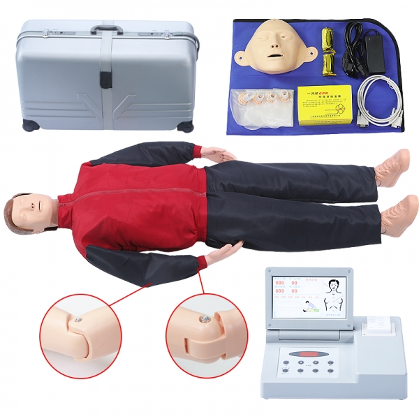 大屏幕液晶彩显高级电脑心肺复苏模拟人